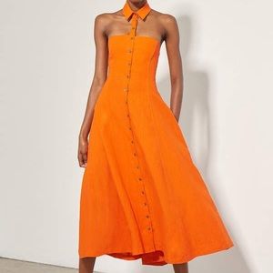 Mara Hoffman Veronique midi floating collar dress